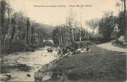 42 Loire .CPA  FRANCE 42  "Chazelles sur Lyon, Pont Moulin Brûlé"