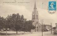 42 Loire .CPA  FRANCE 42  "St Pierre de Boeuf, La place et l'église" 
