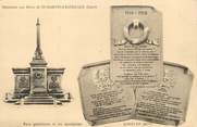42 Loire .CPA  FRANCE 42  "St  Martin d'Estreaux, Monument aux morts"