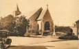 .CPA  FRANCE 76 " Saint Jouin sur Mer L'église et le monument aux morts"