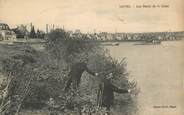 76 Seine Maritime .CPA FRANCE 76 "Oissel, Les bords de la Seine"