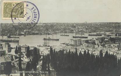 CPA TURQUIE "Constantinople, la Corne d'Or"