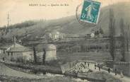 42 Loire .CPA  FRANCE 42 " Régny, Quartier des bois"
