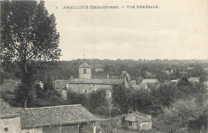 .CPA  FRANCE 79 " Amaillloux, Vue générale"