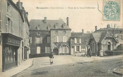 .CPA  FRANCE 79 " Bressuire, Place de la Sous Préfecture"
