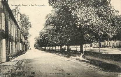 .CPA  FRANCE 79 " Lezay, Les promenades"