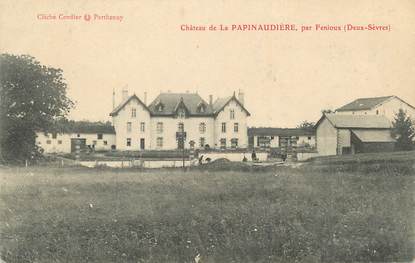.CPA  FRANCE 79 " La Papinaudière, Le château"
