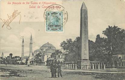 CPA TURQUIE "Constantinople, la Mosquée de Sainte Sophie et l'Hippodrome"