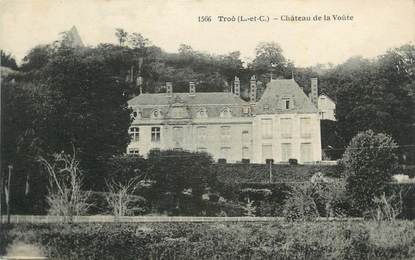 . CPA FRANCE 41 "Troô, Château de la Voûte"
