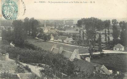 . CPA FRANCE 41 "Troô, St Jacques des Guérets et vallée du Loir"