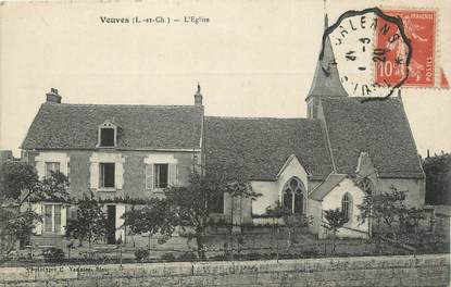 . CPA FRANCE 41 "Veuves, L'église"