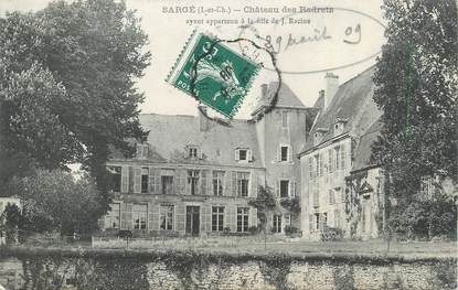 . CPA FRANCE 41 "Sargé, Château des Radrets"