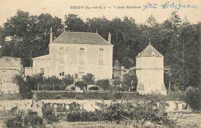 . CPA FRANCE 41 "Seigy, Les Roches"