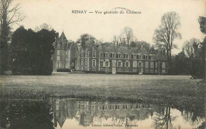 . CPA FRANCE 41 Renay, Vue générale du château"