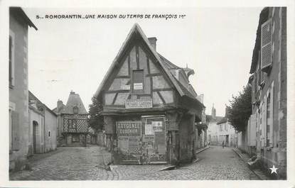 . CPSM  FRANCE 41 Romarantin, Une vieille maison  du temps de François 1er"