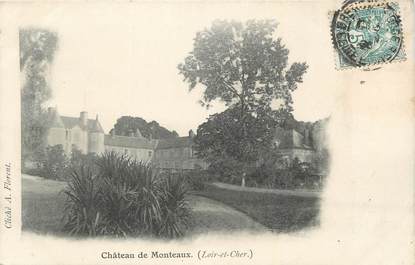 . CPA  FRANCE 41 " Monteaux, Le château"