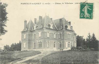 . CPA  FRANCE 41 " Marcilly en Gault, Château de Villechaise"