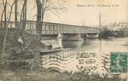 41 Loir Et Cher . CPA  FRANCE 41 " Pezou, Le pont sur le loir"