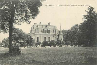 . CPA  FRANCE 41 " Ouchamps, Château du Vieux Pressoir"
