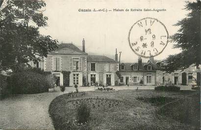 . CPA  FRANCE 41 " Onzain, Maison de retraite St Augustin"