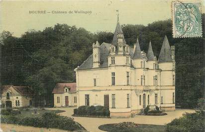 . CPA  FRANCE 41 " Bourré, Château de Vallagon "