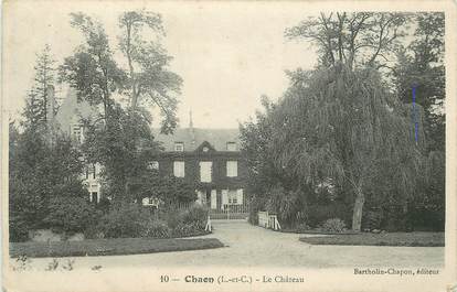 . CPA  FRANCE 41 " Chaon, Le château"