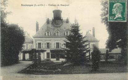 . CPA  FRANCE 41 " Coulanges, Château de Beaujour"