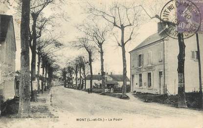 . CPA  FRANCE 41 "Mont, La Poste"