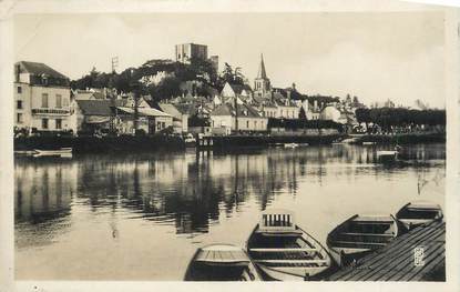 . CPSM  FRANCE 41 "Montrichard, Vue sur le Cher, le château et la ville"