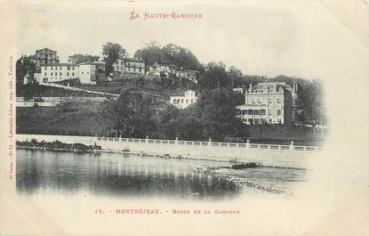 . CPA  FRANCE 31 "Montréjeau, Bords de la Garonne"