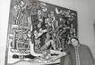 PHOTO ORIGINALE /  THEME ART "Exposition Fernand Léger, 1971"