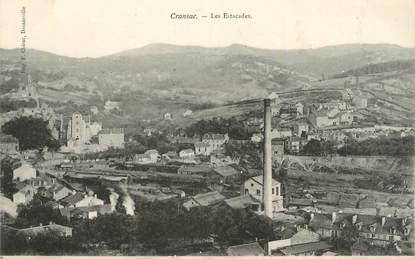 . CPA  FRANCE 12 "Cransac, Les estacades"