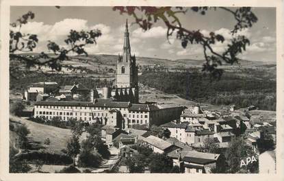 . CPSM  FRANCE 12 "Bellemont sur Rance, Vue générale et le petit Séminaire St Michel"