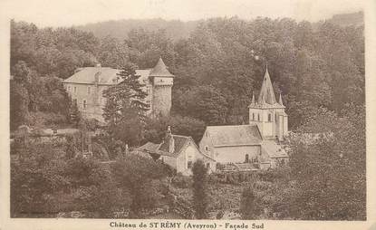 .CPA FRANCE 12 "St Rémy, Le château"