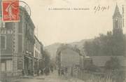 12 Aveyron . CPA  FRANCE 12 "Decazeville, Rue de la gare"