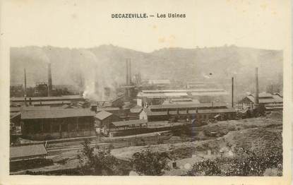 . CPSM FRANCE 12 "Decazeville, Les usines  "