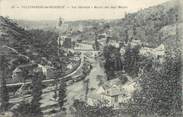 12 Aveyron . CPA FRANCE 12 "Villefranche de Rouergue, Vue Générale, Moulin des Sept Meules"