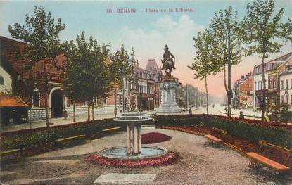 . CPA FRANCE 59 "Denain, Place de la Liberté"