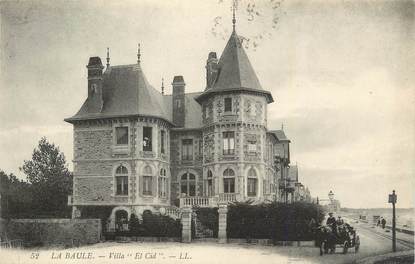 . CPA FRANCE 44 " La Baule, Villa El Cid"