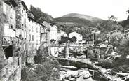 11 Aude . CPSM  FRANCE 11 "Rennes les Bains, Vue d'ensemble des trois ponts et du Cardou"