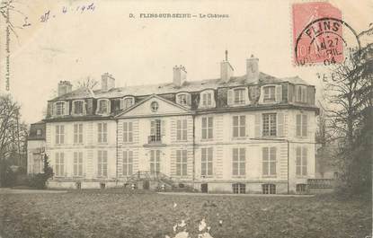 . CPA  FRANCE  78 "Filins sur Seine, Le château"
