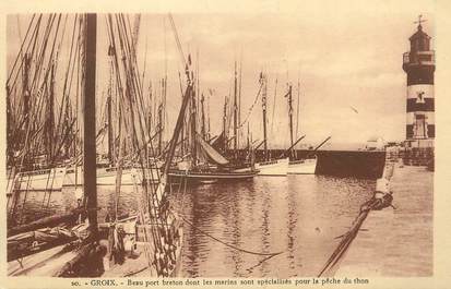 . CPA FRANCE  56 "Groix, Beau port Breton"