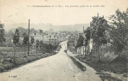 . CPA FRANCE  77 "Coulommiers, Vue générale prise de la vieille côte"