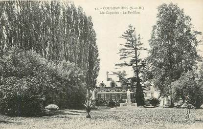 . CPA FRANCE  77 "Coulommiers, Les Capucins, le pavillon"