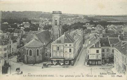 . CPA FRANCE  77 " La Ferté sous Jouarre, Vue générale prise de l'Hôtel de Ville"