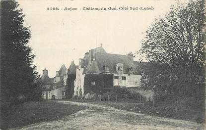. CPA  FRANCE  49 "Anjou, Château du Gué"