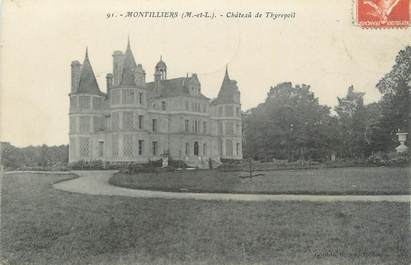 . CPA  FRANCE  49 "Montilliers, Château de Thyrepoil"