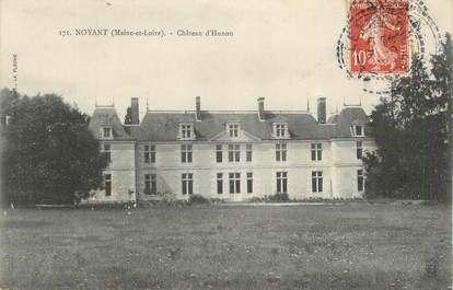 . CPA  FRANCE  49  " Noyant, Château d'Husson