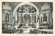 49 Maine Et Loire . CPA  FRANCE  49  " Brissarthe, Intérieur de l'église"