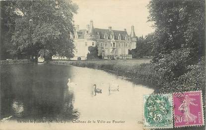 . CPA  FRANCE  49  " Vernoil le Fourier, Château de la Ville au Fourier"